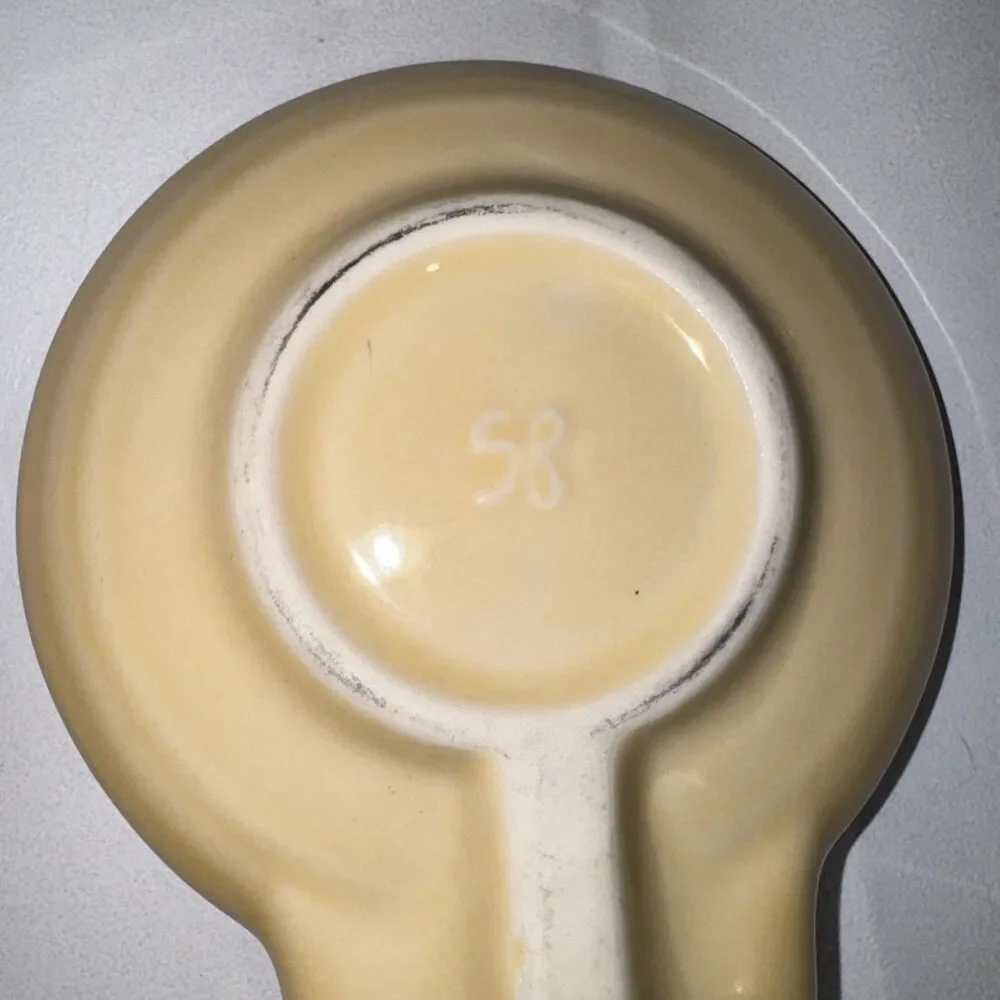 Fiestaware Spoon Rest Light Yellow 8